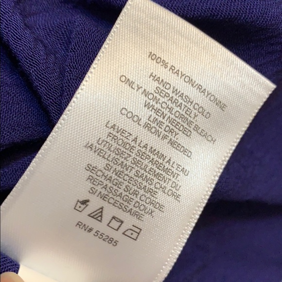 Express-Drop Shoulder Tie Front Shirt-NWOT - Picture 6 of 8